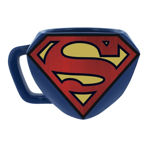 [팔라돈] 슈퍼맨 로고 머그컵 (Superman Shaped Mug) PP2971SM [Paladone]