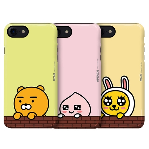  [kakao friends (카카오프렌즈)] 아이폰6/6S플러스 벽돌 이중 범퍼 케이스