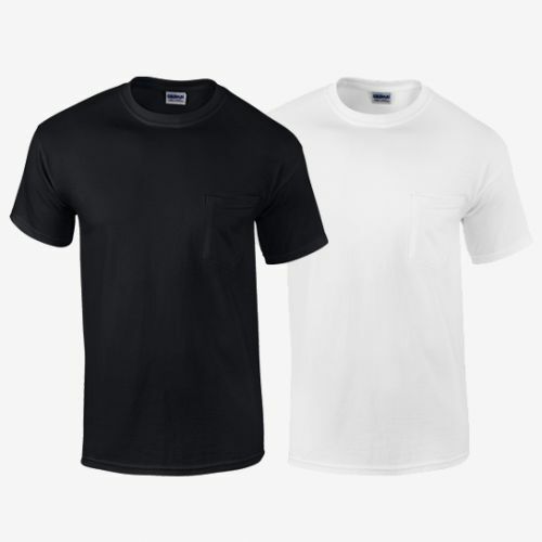 [무지] 길단 - 반팔 포켓 티셔츠 USA fit (2300)