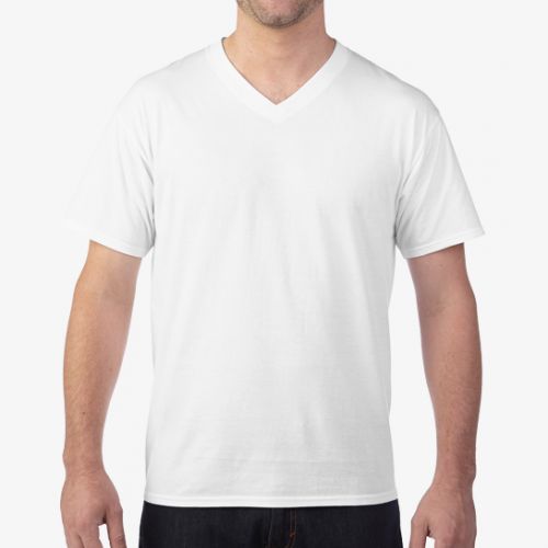 [무지] 길단 - 반팔 브이넥 티셔츠 Asia fit (63v00)