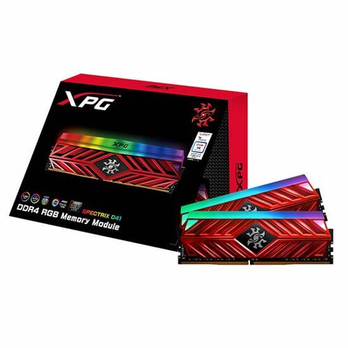 [에이데이타] ADATA XPG DDR4 16G PC4-21300 CL16 SPECTRIX D41 크림슨 레드 (8Gx2)