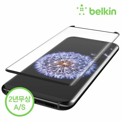 벨킨 삼성갤럭시 S9용 S9+ 템퍼드 강화유리필름 F7M061zz / F7M062zz