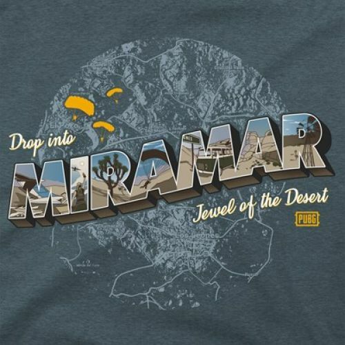 [배틀그라운드] 미라마 티셔츠 