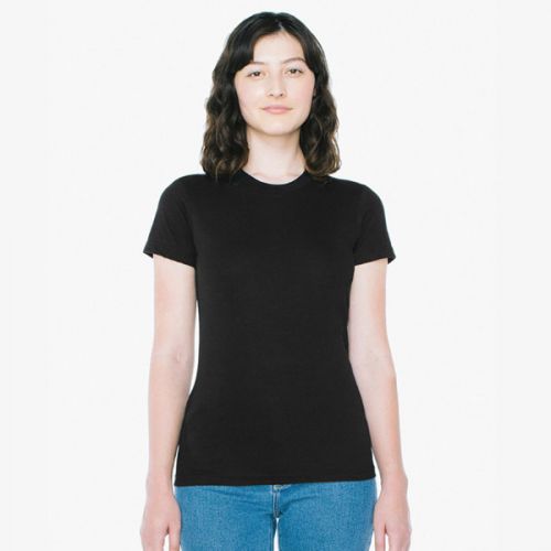 [무지] 아메리칸 어패럴 여성 반팔 라운드 티셔츠 (2102W)