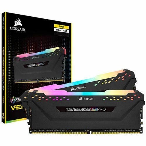 커세어 32000 C19 VENGEANCE PRO RGB 8Gx2 PC 메모리 RGB 램