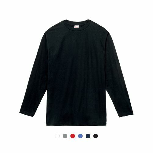 [무지] 프린트스타 - 베이직 라운드  긴팔 티셔츠 (00102-CVL) 102-CVL