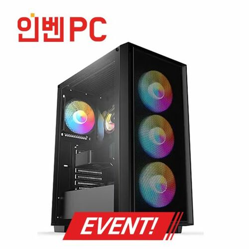 [인벤PC] 역대급 최저가 이벤트 카멘-01 / 로스트아크 추천 게이밍 PC / AMD 라이젠5 7500F / RTX 4070