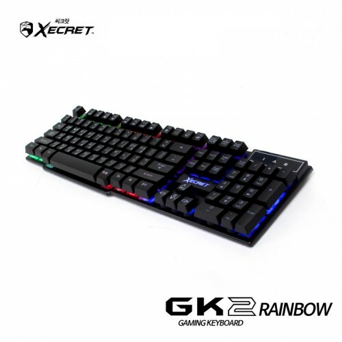 로이체 XECRET GK2 RAINBOW 게이밍키보드
