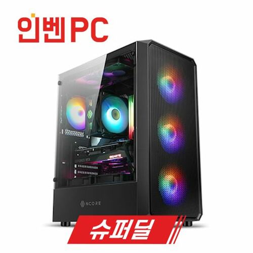 [인벤PC] GA-51 슈퍼딜 / AMD R5 7500F / RX 7800XT / 고급 게이밍 PC / 조립 컴퓨터