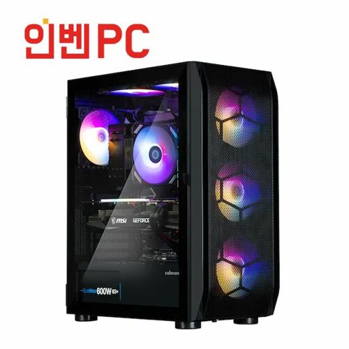 [인벤PC] GA-36 / AMD R5 7500F / RTX 3060 / 중급 게이밍 PC / 조립 컴퓨터 / EVENT PC!
