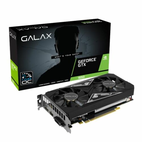 [갤럭시] GALAX 지포스 GTX 1650 BLACK EX PLUS OC D6 4GB