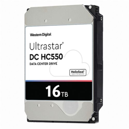 [Western Digital] WD Ultrastar HDD DC HC550 16TB WUH721816ALE6L4 (3.5HDD/ SATA3/ 7200rpm/ 512MB/ CMR)
