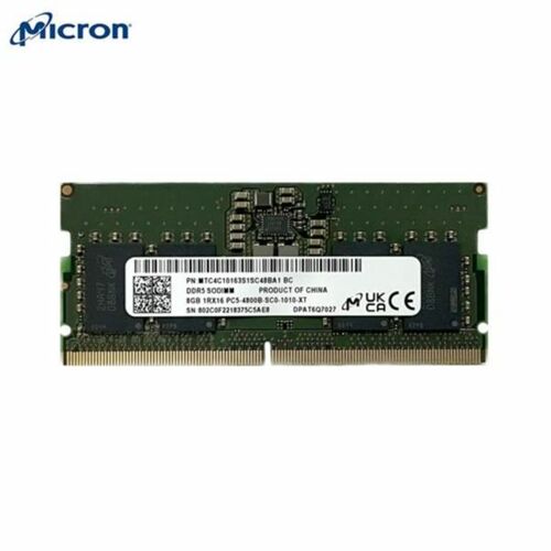 [마이크론] 마이크론 DDR5 8GB 4800 (PC5-38400) 노트북 메모리 (중고 A/S 3개월)