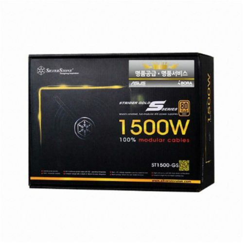 [SilverStone] STRIDER GOLD ST1500-GS iBORA (ATX/1500W)