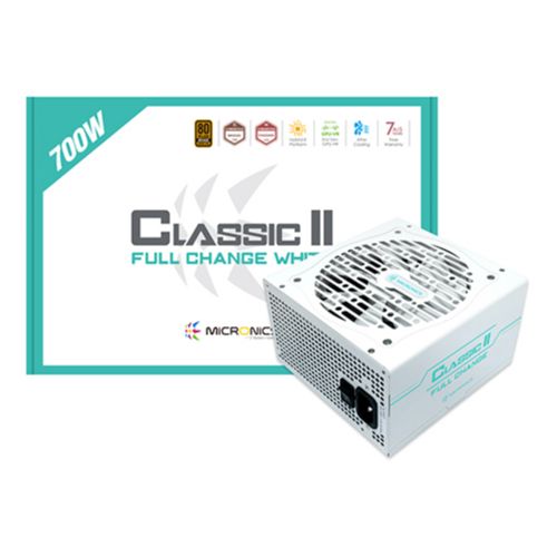 [마이크로닉스] Classic II 풀체인지 700W 80PLUS BRONZE 230V EU 화이트(PCIE 5.0)