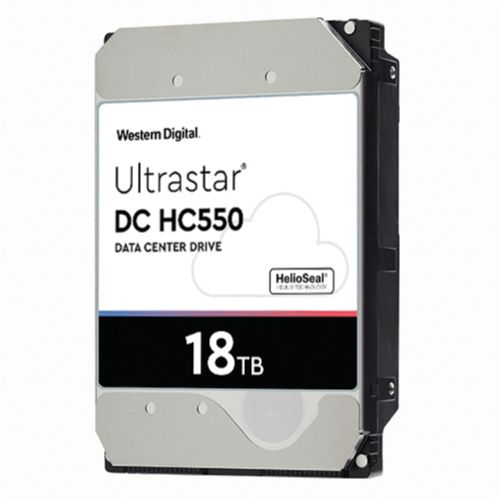 [Western Digital] WD Ultrastar HDD DC HC550 18TB WUH721818ALE6L4 (3.5HDD/ SATA3/ 7200rpm/ 512MB/ CMR)