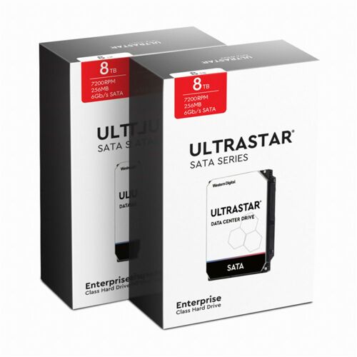 [Western Digital] [2팩상품] WD Ultrastar HDD 8TB DC HC320 HUS728T8TALE6L4 패키지 (3.5HDD/ SATA3/ 7200rpm/ 256MB)