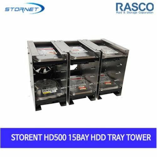 [라스코] STORENT HD500 15 BAY HDD TRAY TOWER