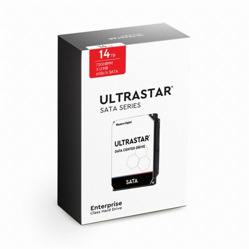 [Western Digital] [1팩상품] WD Ultrastar HDD 14TB DC HC530 WUH721414ALE6L4 패키지 (3.5HDD/ SATA3/ 7200rpm/ 512MB)