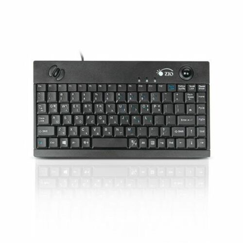 [Bless] 유선 트랙볼 미니 키보드 ZIO TMK300mini (블랙/USB) 키스킨 포함