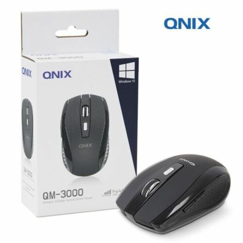 [디지클럽] QNIX 무선 마우스 QM-3000 (블랙)