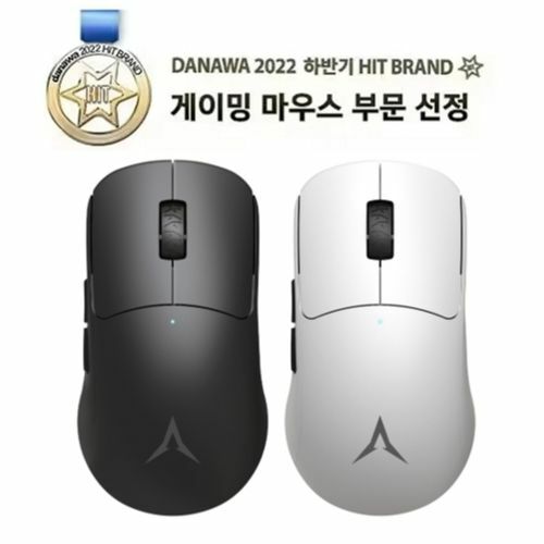 [ABKO] H150A 유무선 게이밍 마우스(화이트)