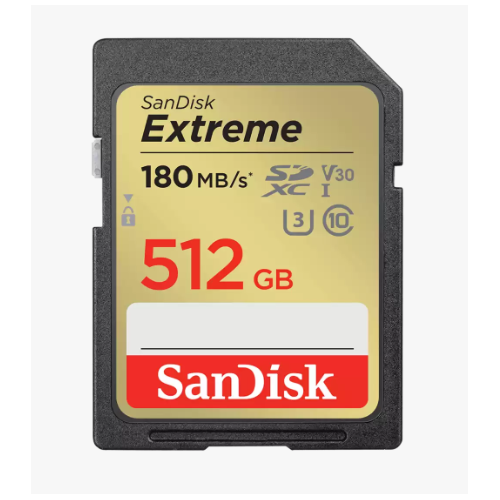[SanDisk] 샌디스크 SDHC/XC,Extreme CLASS10 UHS-I 512GB [SDSDXVV-512G-GNCIN]