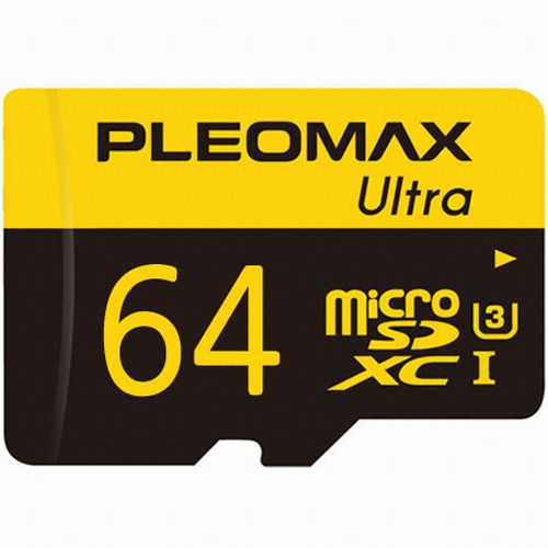 [PLEOMAX] micro SDXC CLASS10 UHS-I U3 ULTRA (64GB)