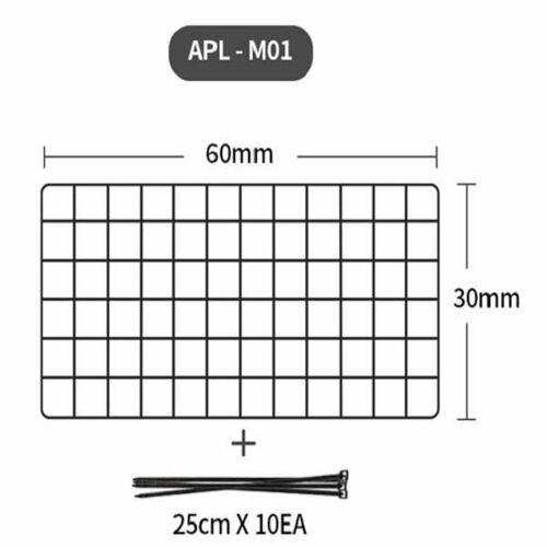 [엘디네트웍스] [엘디엘 마운트] 모니터 스탠드/브라켓 후면정리망, APL-M01