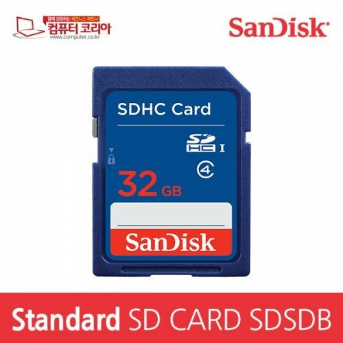 [SanDisk] 샌디스크 SDHC/XC Class4 SDXC 64GB [SDSDB-064G]