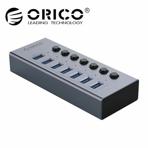 [오리코] ORICO BT2U3-7AB USB3.0 7포트 허브