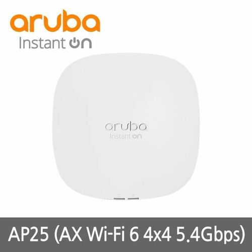 [Aruba] Instant ON AP25 [WIFI6/R9B28A/무선AP/PoE] [전원장치미포함]