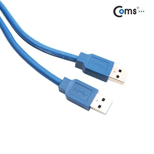 [Coms] USB 3.0 케이블 연장  2포트 1.2m (BLUE)(NA473)