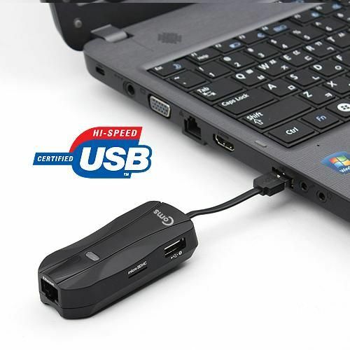 [Coms] Coms USB 2.0 멀티 컨버터(카드리더+2P+허브+랜)[MV436]