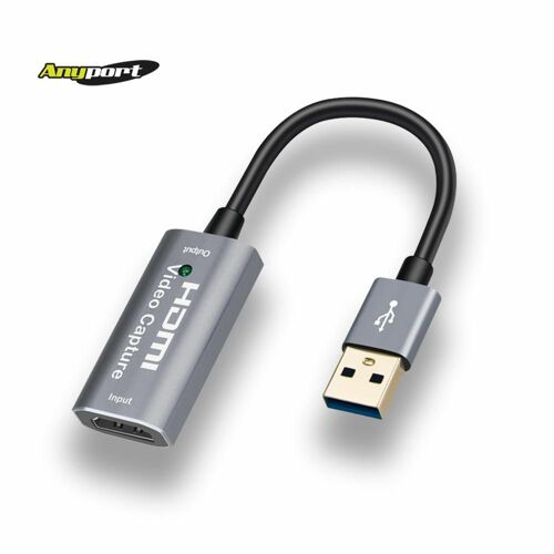 [ANYPORT] [AP-HDC4K] ANYPORT USB 3.0 TO HDMI 4K 60HZ HDMI 영상캡쳐카드