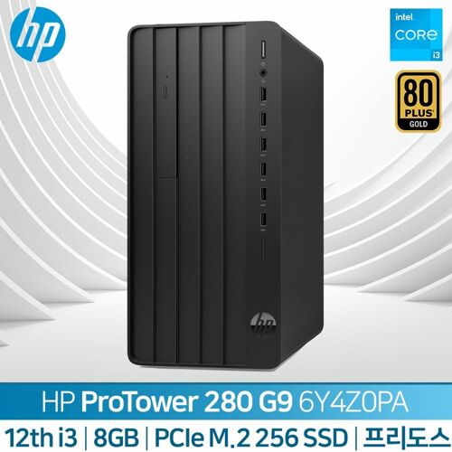 [HP] 프로 TWR 280 G9 6Y4Z0PA i3-12100 (8GB/ 256GB/ FD)