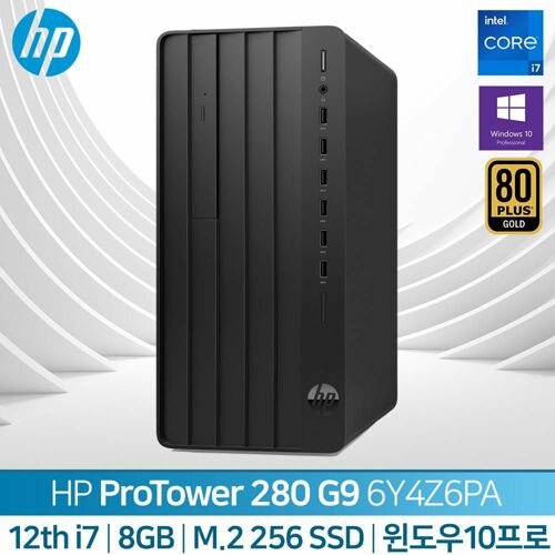 [HP] 280 TWR G9(6Y4Z0PA)_(i3-12100/8GB/256NVMe/DVDRW/FreeDOS)