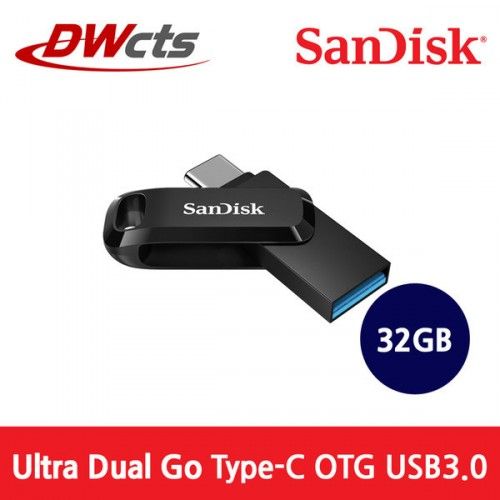 [SanDisk] 샌디스크 울트라 듀얼 드라이브 고 Ultra Dual Drive Go TYPE-C 3.1 (64GB/블랙) [SDDDC3-064G]