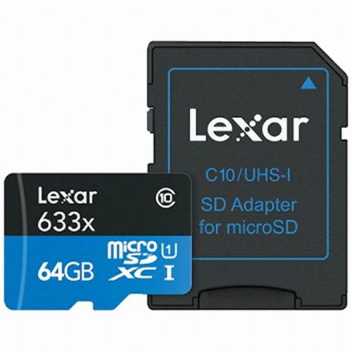 [Lexar] High-performance micro SDXC CLASS10 UHS-I 633X (64GB)