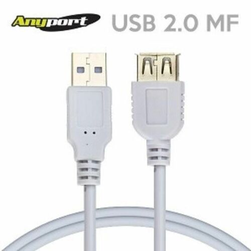 [ANYPORT] USB 2.0 AM-AF 연장케이블 0.5M [AP-USB20MF005]