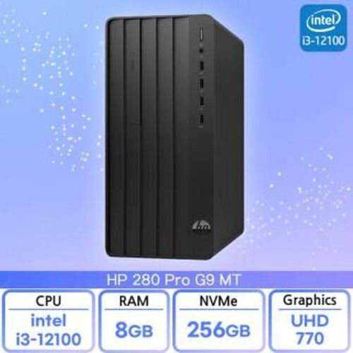 [HP] 280 Pro G9 MT 6Y4Z0PA (i3-12100 8GB/256GB/FD/500W/ODD포함)