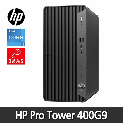 [HP] Pro Tower 400 G9 6Y4X1PA i5-12500 (8GB/ 256GB/ FD) [8GB RAM 추가(총16GB)]