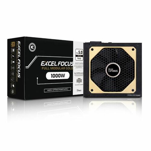 [에너지옵티머스] EXCEL FOCUS 1000W 80PLUS GOLD 풀모듈러 ATX 3.0(PCIE5)(ATX/1000W)