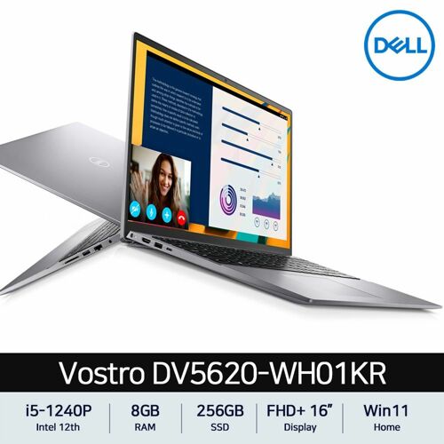 [DELL] 16 5620 노트북 DV5620-WH01KR i5-1240P(8GB/256GB/FHD+/Win11) (기본 제품)
