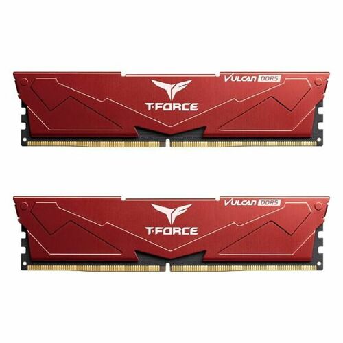 [TeamGroup] TeamGroup T-Force DDR5-6000 CL38 Vulcan Red 패키지 (64GB(32Gx2))