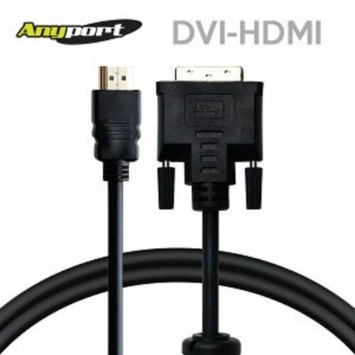 [ANYPORT] [AP-DVIHDMI030] DVI-HDMI 케이블 3M