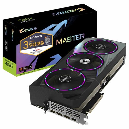 [GIGABYTE] AORUS 지포스 RTX 4090 Master D6X 24GB 피씨디렉트