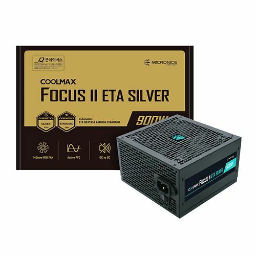 [마이크로닉스] COOLMAX FOCUS II 900W ETA SILVER PCIE5