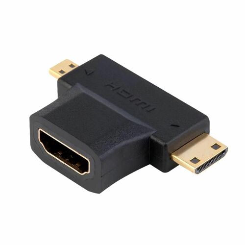 [ANYPORT] AP-MHMG MINI or Micro HDMI(M) to HDMI(F) 변환젠더 영상젠더 HDMI젠더