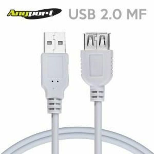 [ANYPORT] USB 2.0 AM-AF 연장케이블 1M [AP-USB20MF010]